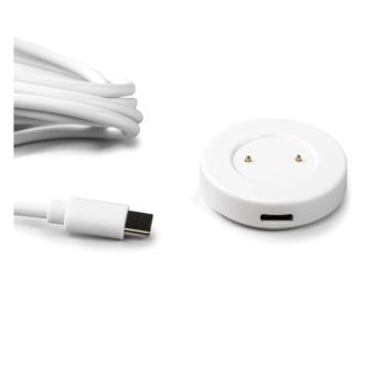 Nabíjací kábel pre Huawei Watch biely