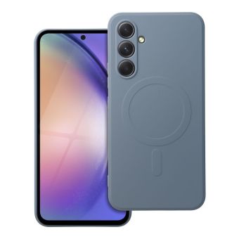 Obal SILICONE MAG COVER MagSafe Samsung Galaxy A37 5G A376 svetlo-modrý