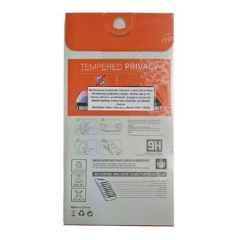 Ochranné sklo Mietubl 5D Privacy/Antispy Apple iPhone 15 Plus/16 Plus čierne