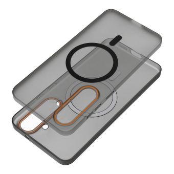 Obal GO ORANGE MagSafe Samsung Galaxy A57 5G A576 čierny