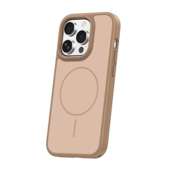 Frame Thin Magsafe TPU/TPC  iPhone 15 Pro - hnedé