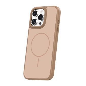 Frame Thin Magsafe TPU/TPC  iPhone 16 Pro - hnedé