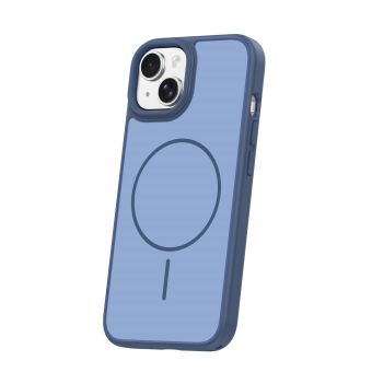 Frame Thin Magsafe TPU/TPC  iPhone 13 - tmavo-modré