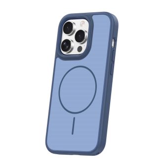 Frame Thin Magsafe TPU/TPC  iPhone 14 Pro - tmavo-modré