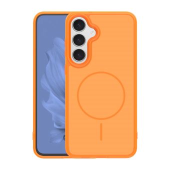 Frame Thin Mag TPU Samsung S26 S941 - oranžové