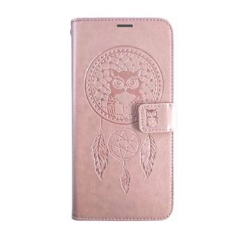 Obal Mezzo Book Xiaomi Redmi Note 15 5G lapač snov ružovo-zlatý