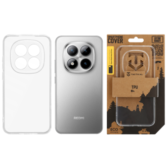 Tactical TPU Kryt pro Xiaomi Redmi Note 15 Pro Plus Transparent