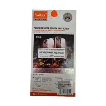 Ochranné sklo Mietubl 5D AG Matné Apple iPhone 13/13 Pro/14 čierne