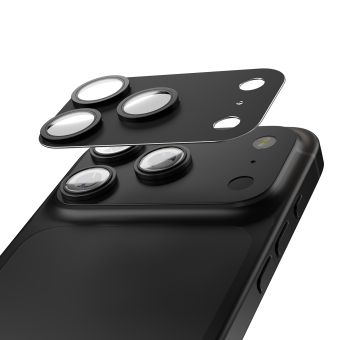 Sklo Etteri Guard objektív fotoaparátu iPhone 17 Pro - čierny (celok)