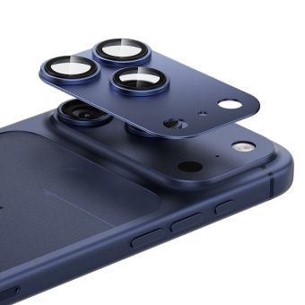 Ochranné sklo na fotoaparát Benks Warrior Metal Apple iPhone 17 Pro (3ks) modré