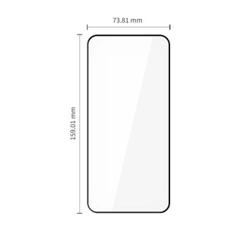 Ochranné sklo Tech-Protect Glass Fit+ Xiaomi Redmi Note 15 Pro 5G čierne (2ks)