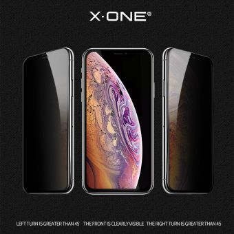 Sklo X-ONE Extra Strong Privacy/Antispy Samsung A37 A376 5G celotvárové - čierne