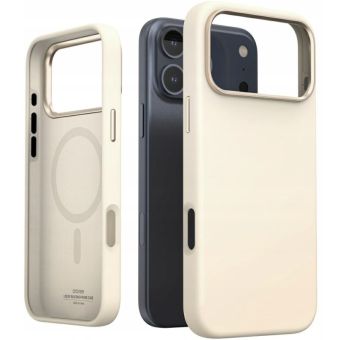 Obal Araree Typo Skin M MagSafe Apple iPhone 17 Pro Max béžový