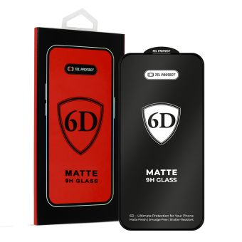 Ochranné sklo Tel Protect 6D Matné Xiaomi Redmi Note 15 Pro 5G čierne