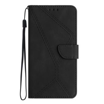 Obal Stitching Book Motorola Moto G72 čierny