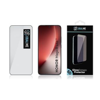 Ochranné sklo OBAL:ME 5D Honor Magic8 Lite 5G čierne
