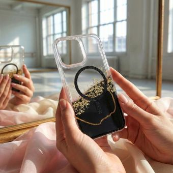 Obal Epoxy Mag MagSafe Apple iPhone 15 čierny