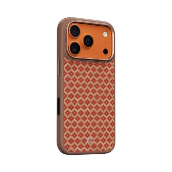 Obal Benks Magnetic Armor Pro Grid Kevlar Metal Frame Apple iPhone 17 Pro oranžový