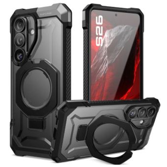 Obal Supcase UB Grip Mag MagSafe Samsung Galaxy S26 5G S941 čierny