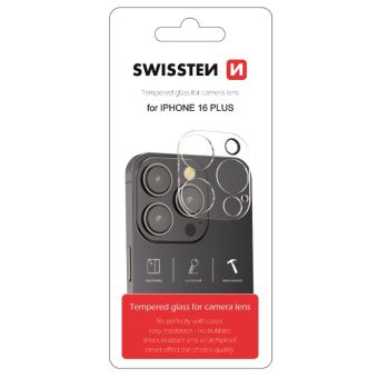 Ochranné sklo na fotoaparát SWISSTEN Apple iPhone 16 Plus