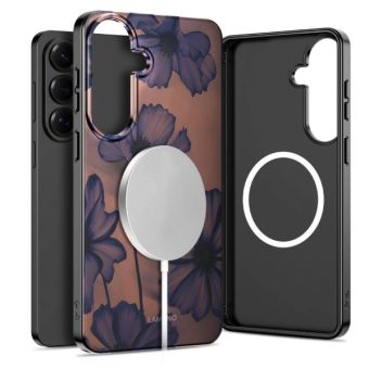 Obal Tech-Protect Lamano MagSafe Samsung Galaxy S26 5G S942 hnedo fialový