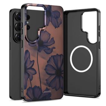 Obal Tech-Protect Lamano MagSafe Samsung Galaxy S26 Ultra 5G S948 hnedo fialový