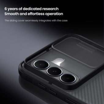 Obal Nillkin CamShield PRO Samsung Galaxy A37 5G A376 transparentno čierny