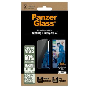 PanzerGlass - Tvrdené sklo UWF Privacy pre Samsung Galaxy A56 5G A566, číre