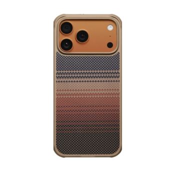 Obal PITAKA Aramid ProGuard MagSafe Apple iPhone 17 Pro západ slnka