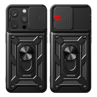 Armor Ring Camshield TPU/TPC Xiaomi Redmi Note 15 Pro 5G - čierny