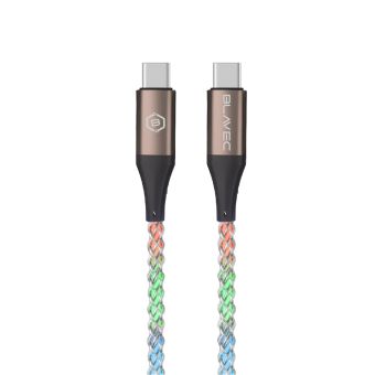 Blavec Neon 60W, USB-C/USB-C, 1.2m RGB