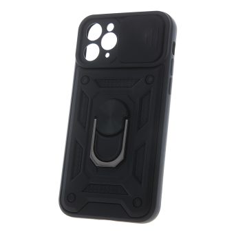 Camshield Ring Armor TPU/TPC Honor 600 Lite - čierne