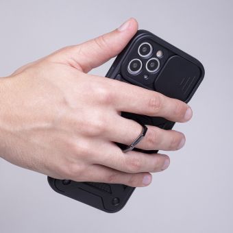 Camshield Ring Armor TPU/TPC Honor 600 Lite - čierne