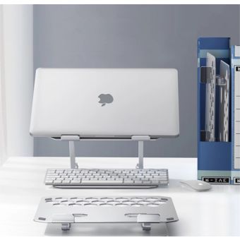 Orico LST02I, univerzálny stojan na notebook, strieborný