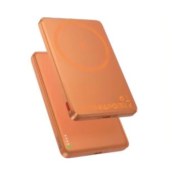 Hoco Q26 MagSafe 5000 mAh QC PD 2A 20W oranžová