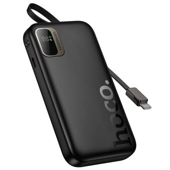 Powerbank Hoco 10000 mAh QC PD 20W Q51 USB-C kábel - čierny