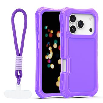 Obal Safepop Strap Apple iPhone 17 Pro Max fialový
