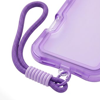 Obal Safepop Strap Apple iPhone 17 Pro Max fialový