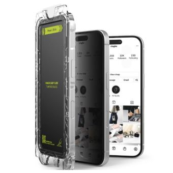 Ochranné sklo Ringke Easy Slide Privacy Apple iPhone 16 Pro Max (2ks)