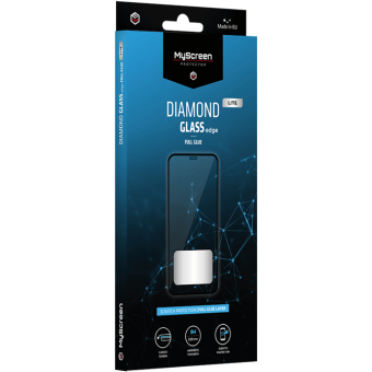 Ochranné sklo MyScreen Diamond Edge Lite Full Glue Honor 90 Lite čierne