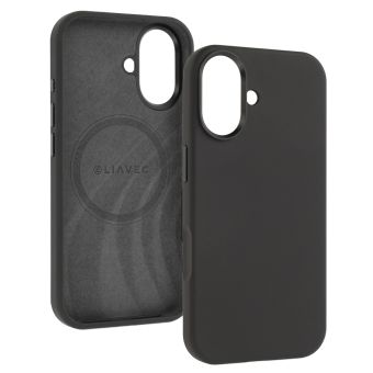 Obal Liavec Silky MagSafe Apple iPhone 17 čierny