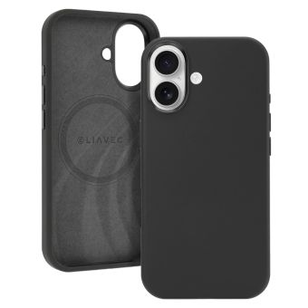 Obal Liavec Silky MagSafe Apple iPhone 17 čierny
