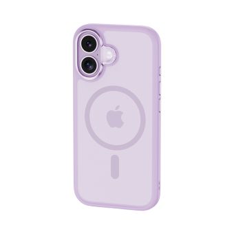 Obal Benks Magnetic Mist Metal Frame Apple iPhone 17 fialový (gombík na kameru)