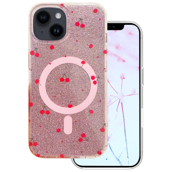 Obal Cherry Mag MagSafe Apple iPhone 15 trblietavý