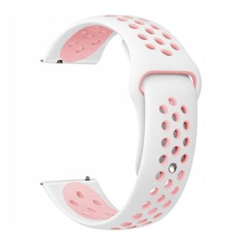 Remienok Beline Watch Strap 20mm Sport Siliconewhite/pink white/pink box