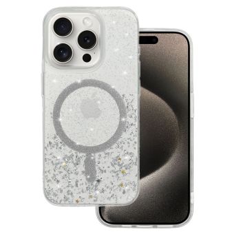 Obal Tel Protect Moonlite MagSafe Samsung Galaxy S25 Ultra 5G S938 transparentno-strieborný