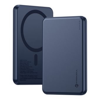 Forcell F-Energy Slim F5K9 MagSafe QC4.0 PD3.0 15W 5000 mAh modrá
