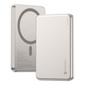 Forcell F-Energy Slim F5K9 MagSafe QC4.0 PD3.0 15W 5000 mAh béžová