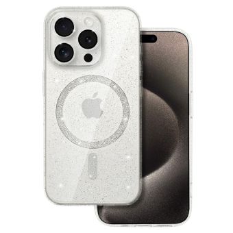 Obal Glitter MagSafe Samsung Galaxy S26 5G S942 transparentný