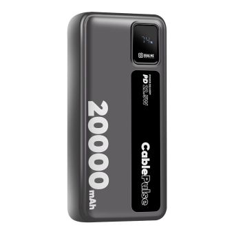 OBAL:ME CablePulse Powerbanka 20000mAh 22,5W čierna
